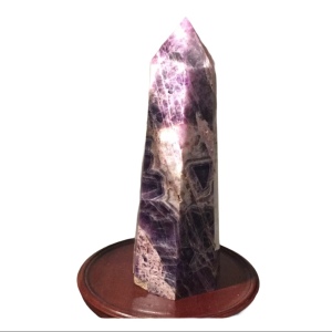 Solid Amethyst tower 15x15” Appx 17 lbs