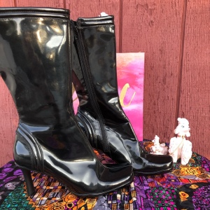 NWOT Nine West Leather Black boots