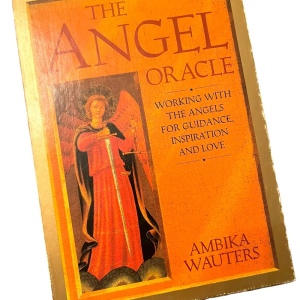 The Angel Oracle 1st printing OOP 1995 Cards & HC book box set