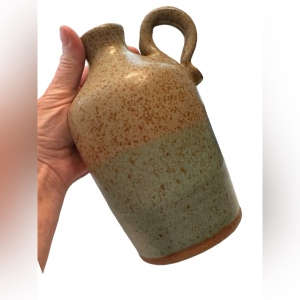 Vintage Knudstrup Elora Canada hand made pottery JUG