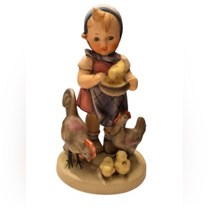 Vintage Gobel Germany Feeding Time Figurine ceramic