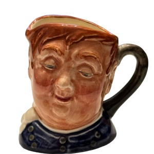 Vintage Fat Boy Royal Doulton Jug Toby Mug mini 2.5”