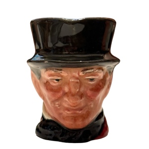 Vintage Royal Doulton Mini Toby Jug 2.5”