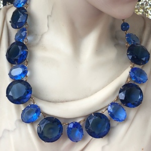 Vintage 1950s Juliana style crystal necklace