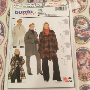 Burda sewing pattern Jacket Uncut womens