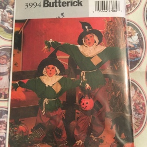 Butterick Sewing pattern childrens scarecrow