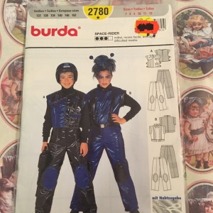 Burda Sewing pattern Space rider child 7-12