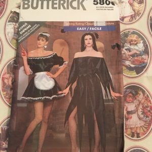 Butterick womens costume sewing pattern OS