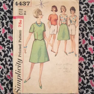 VTG Simplicity Skirt & Shorts UNCUT sewing pattern