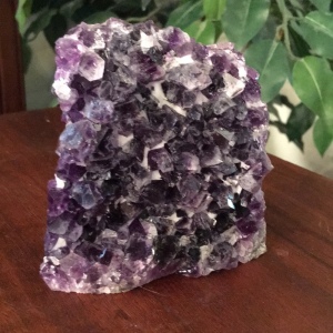 Vintage chunk of Amethyst stone purple beauty