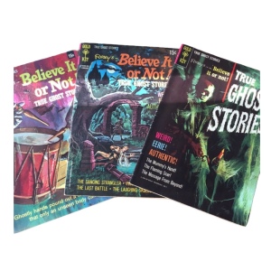 Vintage 1960s Ripleys True Ghost stories Comic lot