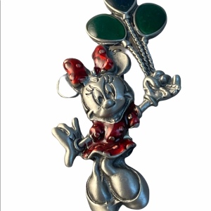 Disney Napier Minnie mouse enamel brooch