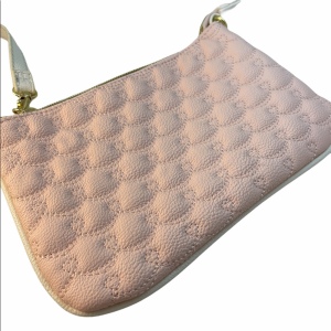 Betsy Johnson Pastel pink Wristlet