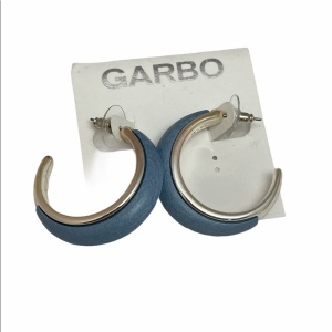 Garbo C1980s NWT Earrings pastel blue Nautical