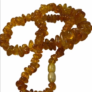 Antique Russian Honey Amber necklace