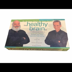 Healthy Brain Cards CD Book & Cards Memory boost