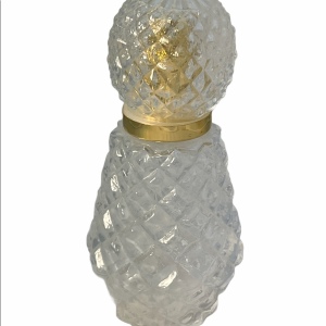 C1950s Hollywood Regency glass perfume atomizer