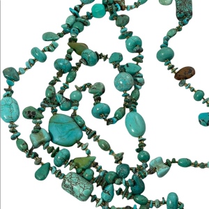 Vintage Persian Turquois Bead necklace