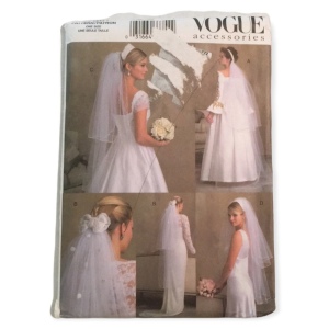 Vogue sewing pattern 7861 Bridal acccessories