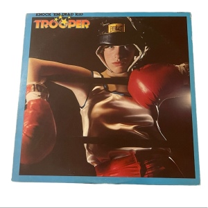 Vintage TROOPER Album Vinyl Record Knick Em Dead Kid