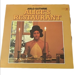 Vintage Arli Gutherie Alices restraunt Album LP Recird Vinyl