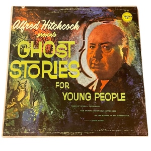 Vintage Alfred Hitchcock Ghost Stories LP Vinyl Record