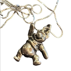 Sterling 925 Disney Winnie the Pooh Pendant necklace