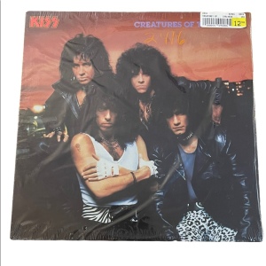 Kiss Creatures of the Night 1982 Polygram in plastic wrap record album LP RARE