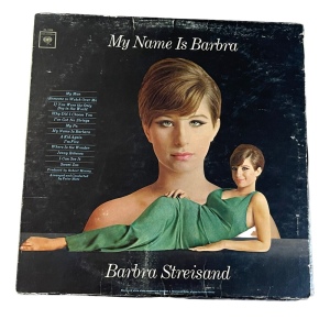 Vintage My Name is Barbara LP vinyl record Barbara Streisand record Album