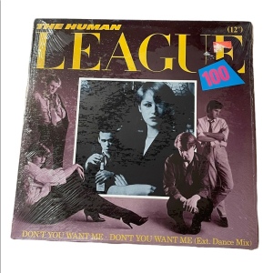 The Human League Don't You Want Me Vinyl 12" Single Virgin 1981 Record Album