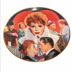 Hamilton Collection Lucy Ricky plate c1992 number