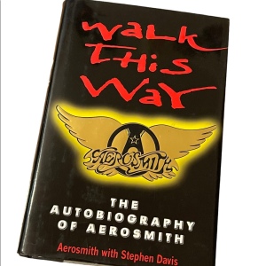 Aerosmith Stephen Davis WALK THIS WAY Autobiography of Aerosmith 1st Ed SIGNED