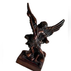 St. Michael Archangel Heavy solid resin statue