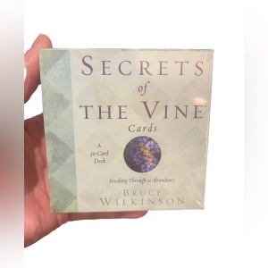 NEW NIB SECRETS OF THE VINE Bruce Wilkinson CARDS By Hay House Abundance OOP