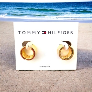 Tommy Hilfiger New Hoop earrings Gold