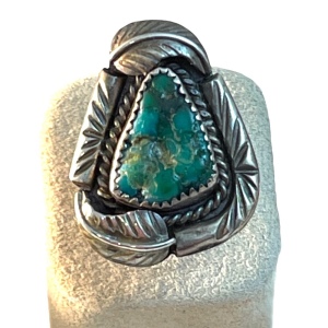 Vintage Sterling silver Navajo ring Turquoise